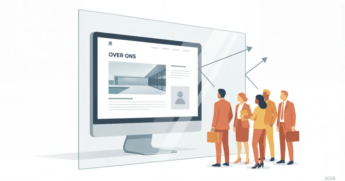 Waarom je website in 2026 geen klanten oplevert (en hoe je dat oplost)